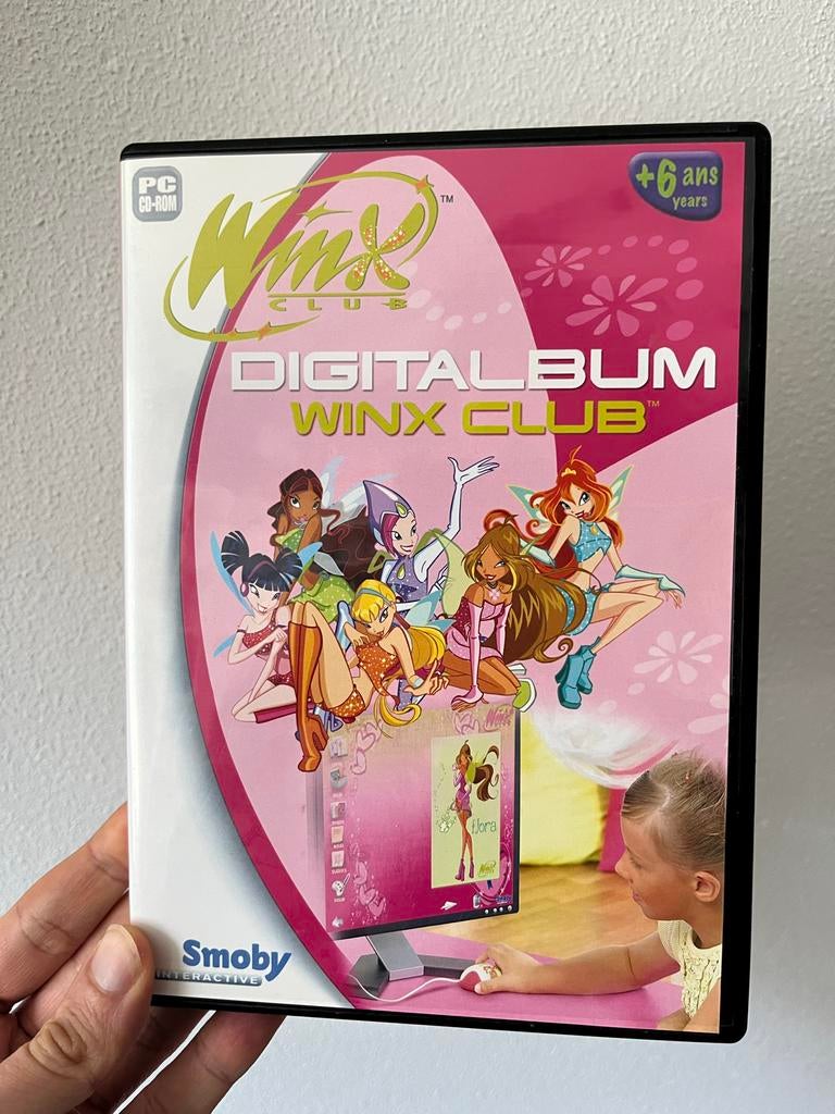 Winx Club Digitalbum PC cdrom - Maak je eigen album!, Spelcomputers en Games, Puzzel en Educatief, Gebruikt, 1 speler, Eén computer