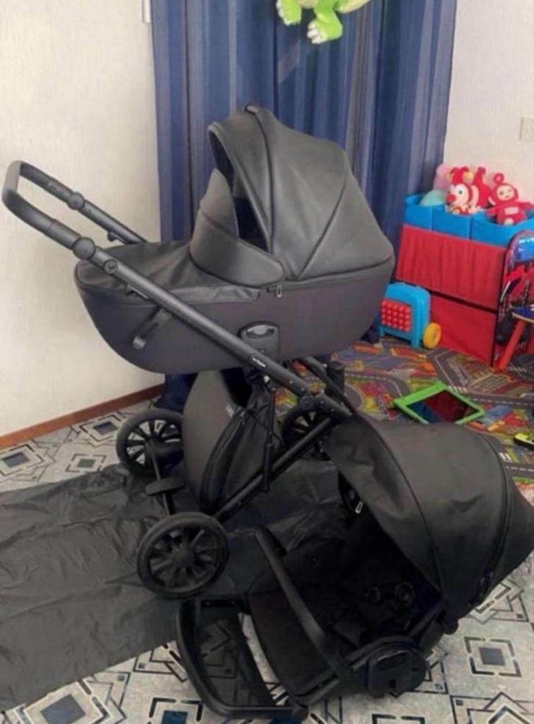 Chique kinderwagen Anex 3 in 1 noir, Overige merken, Ophalen of Verzenden, Zo goed als nieuw, Combiwagen