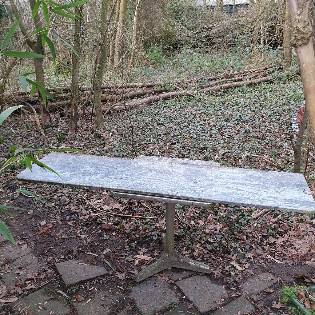 Tafelblad natuursteen, Tuin en Terras, Ophalen, Gebruikt