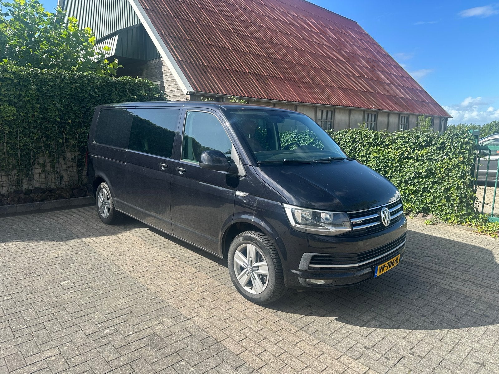 Volkswagen Transporter DC 2.0D 132KW 4MOTION 2016, Auto's, Bestelauto's, Automaat, Euro 5, 4 cilinders, 2500 kg