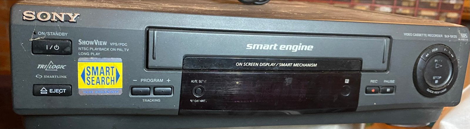 Sony SLV-SE20 VHS Videorecorder met Smart Engine + Scartkabe, Ophalen of Verzenden, Gebruikt, VHS-speler of -recorder