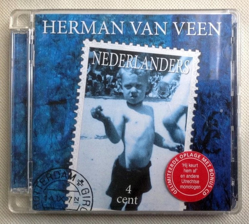 Herman van Veen Nederlanders Met Bonus CD 2007, Cd's en Dvd's, Ophalen of Verzenden, Gebruikt, Pop