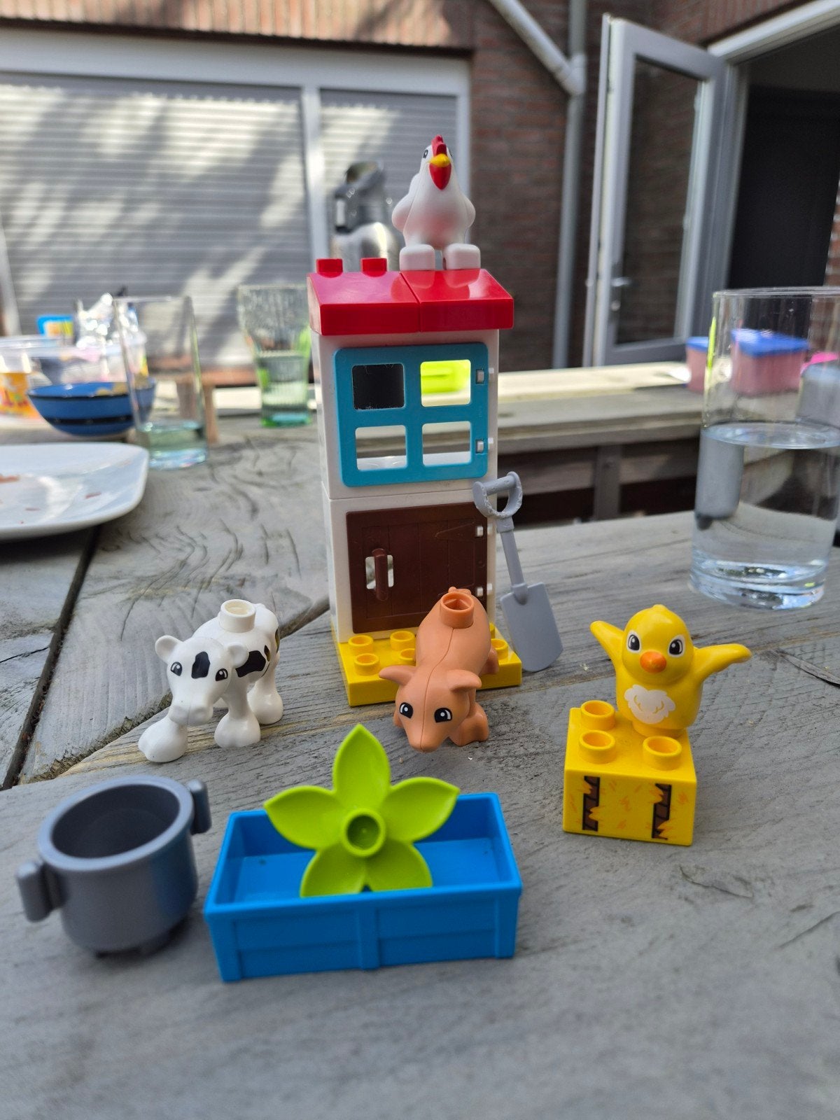 LEGO Duplo Boerderijdieren - Complete set 10870, Gebruikt, Overige thema's, Compleet, Ophalen of Verzenden