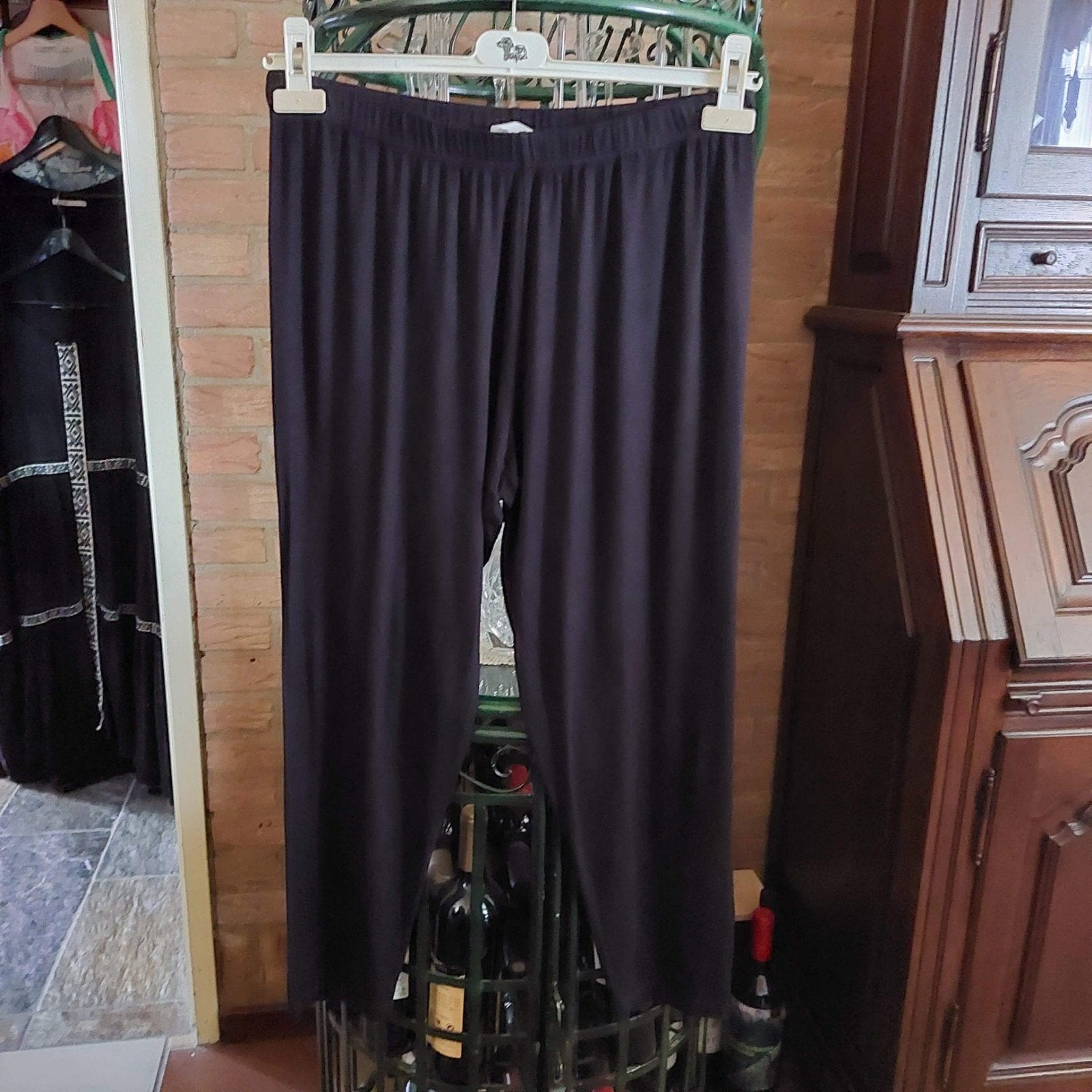 Legging van het merk Zizzi. Maat M. (46/48), Zizzi, Verzenden, Zwart, Gedragen