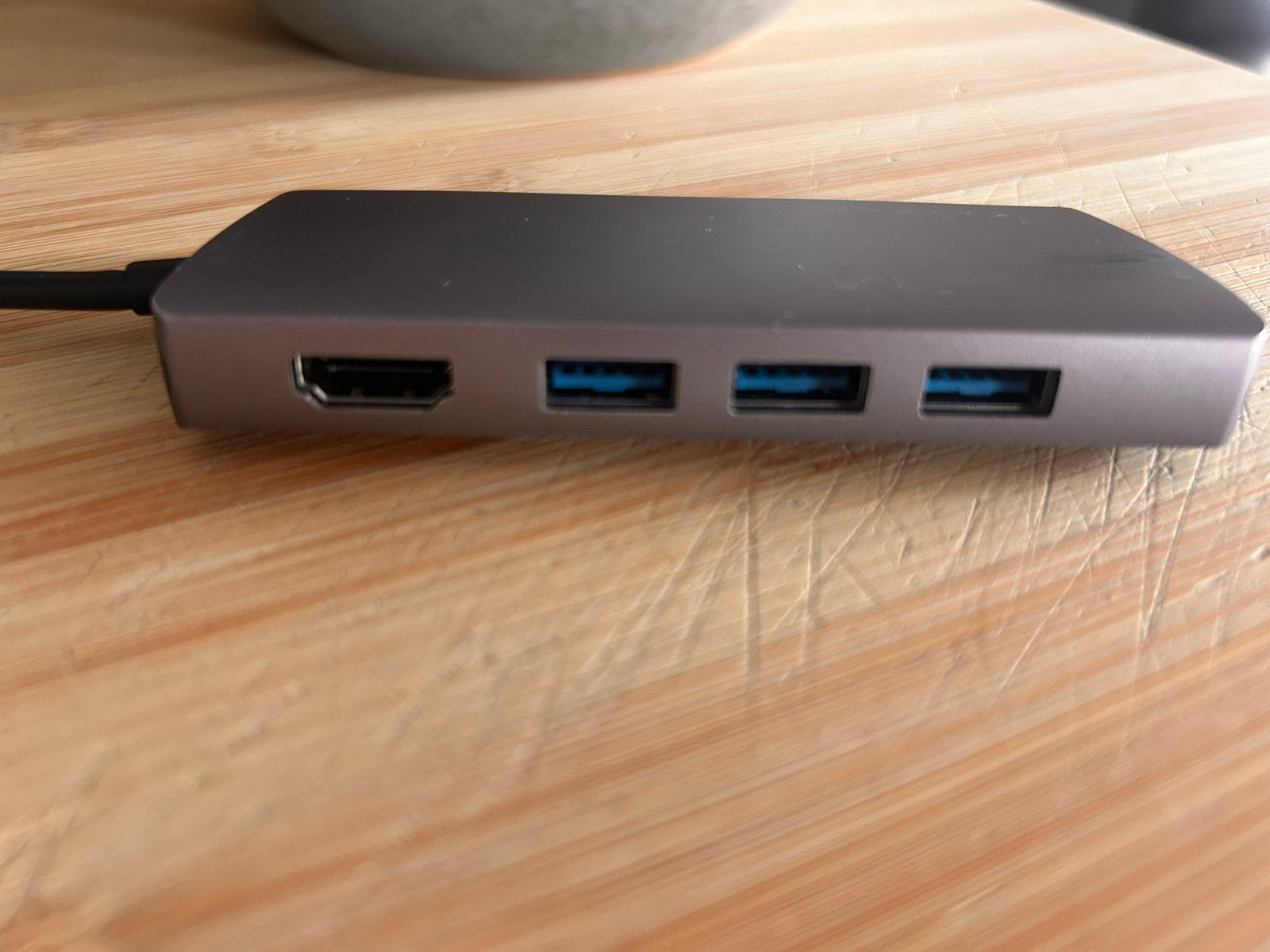 Satechi USB-C Hub met HDMI, Ethernet, USB-A, SD/MicroSD, Ophalen of Verzenden, Gebruikt