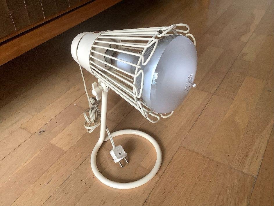 Philips Infraphil vintage tafellamp warmtelamp 1952 - 1956, Antiek en Kunst, Ophalen