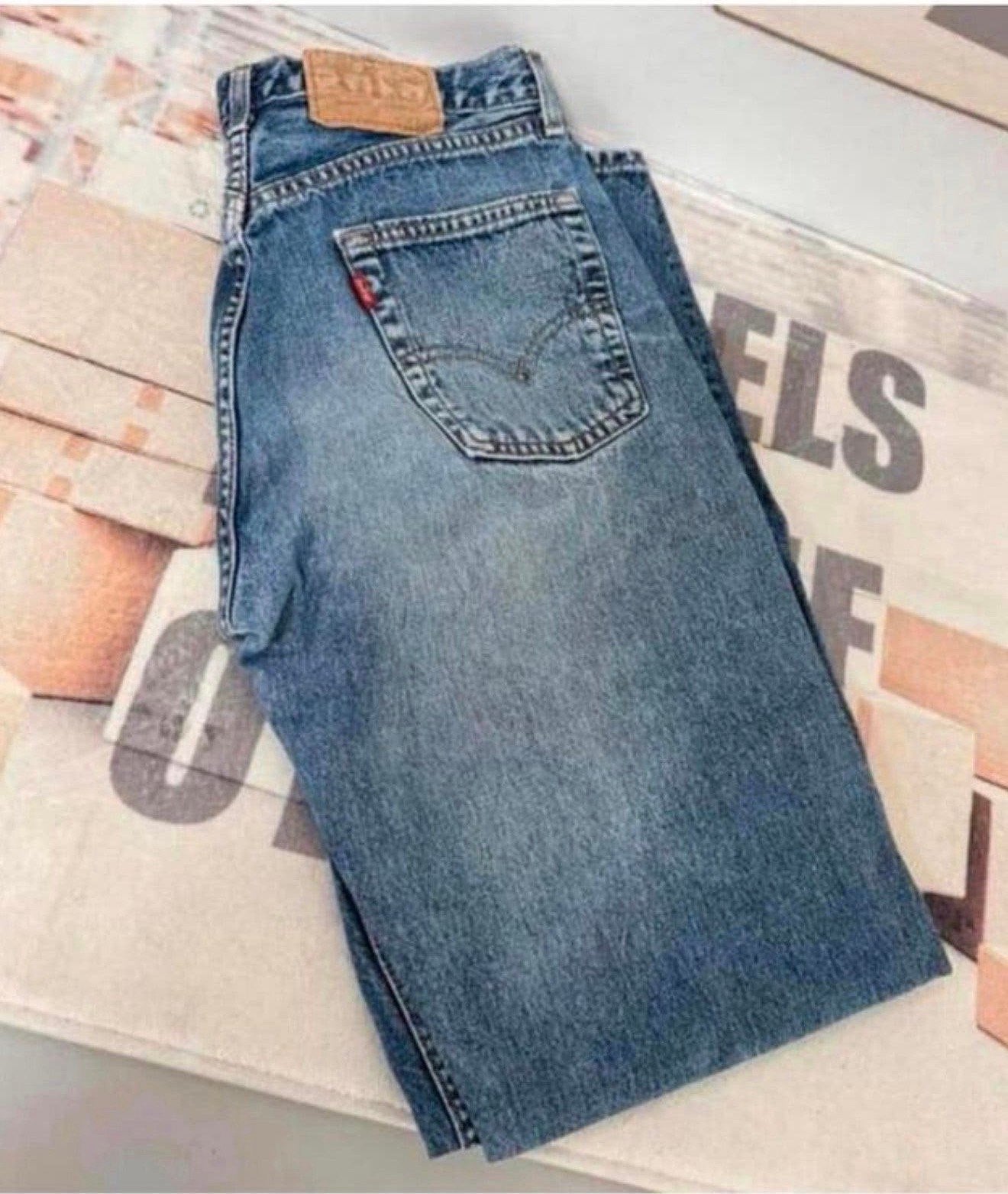 Levi's levis 518 low waist dames spijkerbroek W32 L34 32-34, P, Blauw, P, P