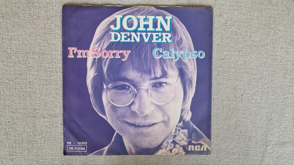Single John Denver "Calypso", Ophalen of Verzenden, Zo goed als nieuw, Country en Western
