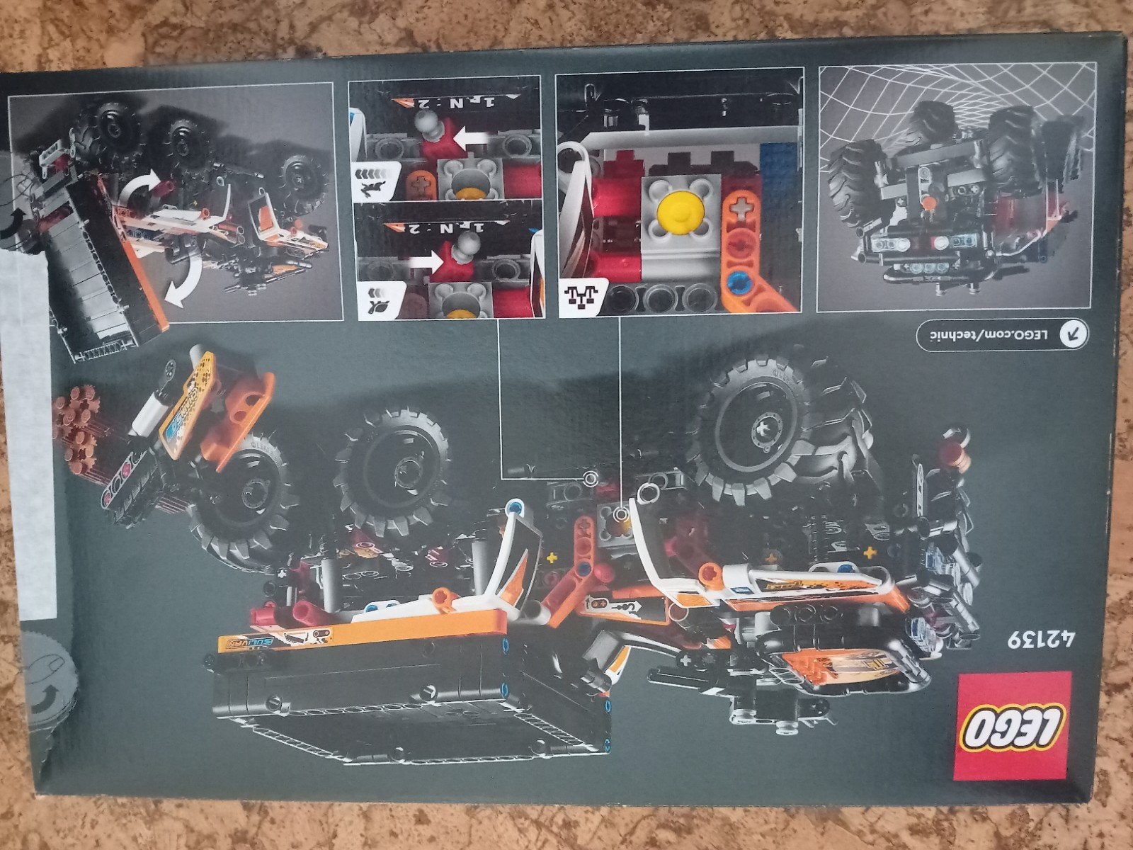 lego technic quad 42139, Ophalen, Zo goed als nieuw, Overige merken