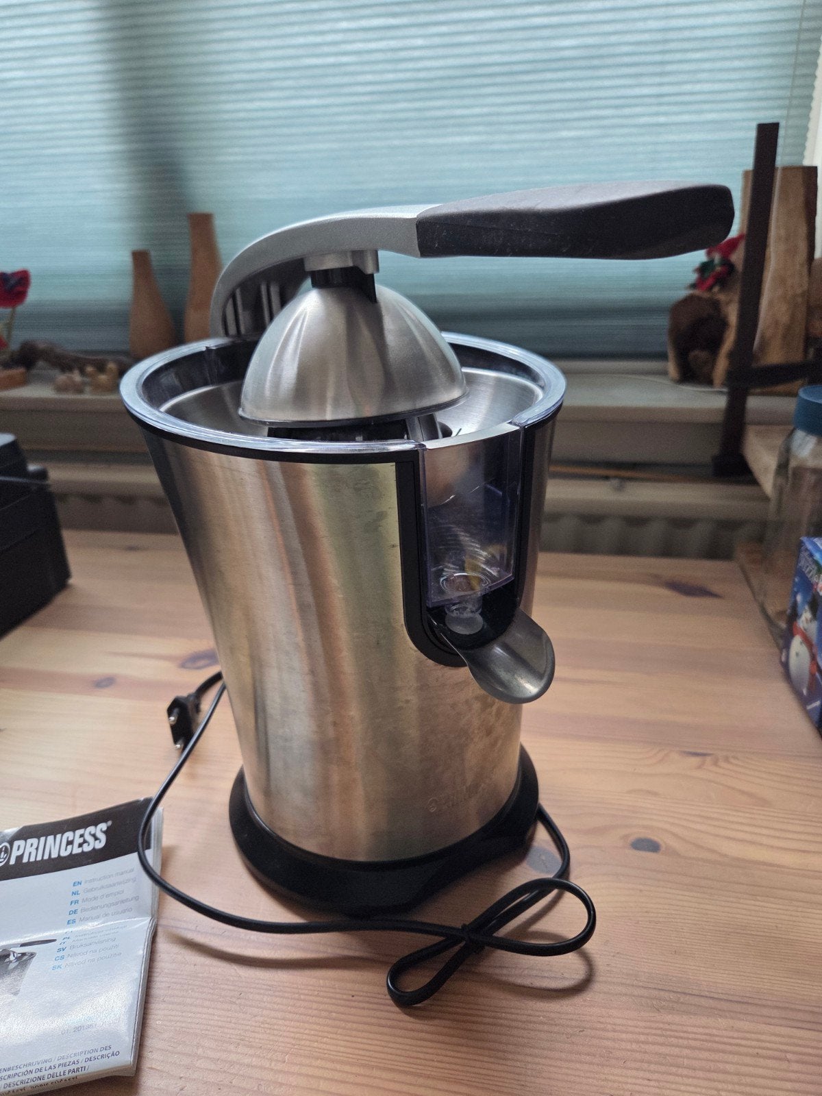 princess sapcentrifuge, Ophalen, Zo goed als nieuw, Elektrisch, Sapcentrifuge