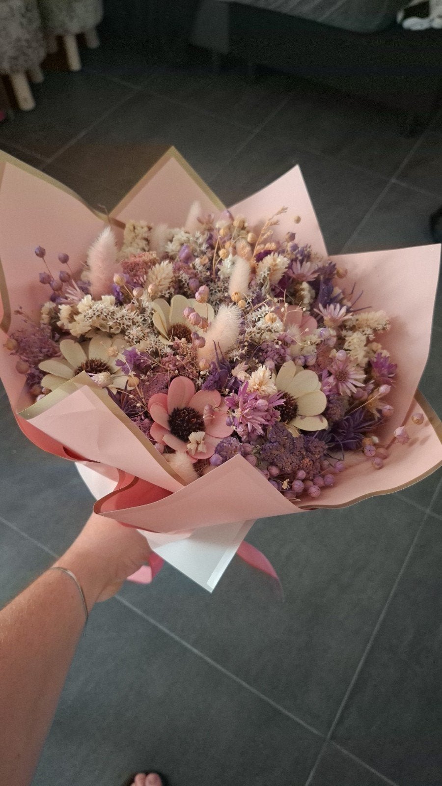 Prachtige droogbloemen boeketten - Diverse kleuren, Huis en Inrichting, Woonaccessoires | Droogbloemen, Ophalen of Verzenden, Nieuw
