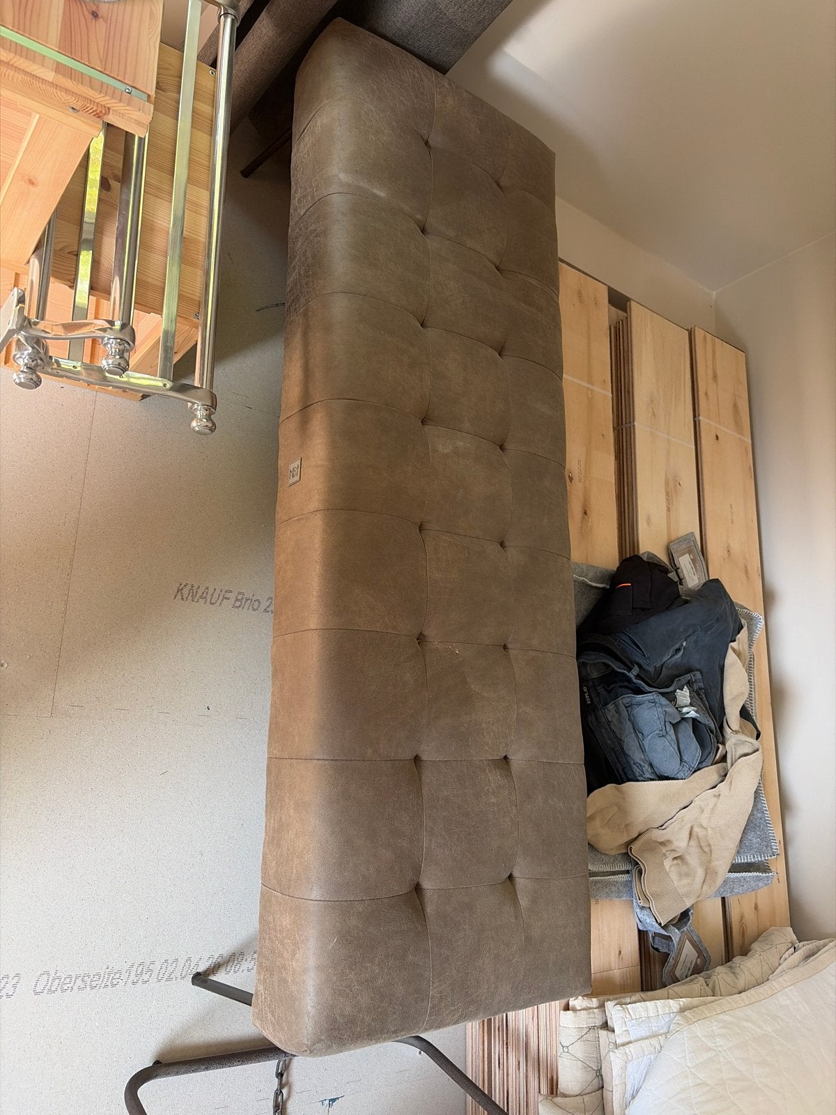 Riviera Maison bankje/poef, Ophalen, Gebruikt, Minder dan 75 cm, 150 tot 200 cm