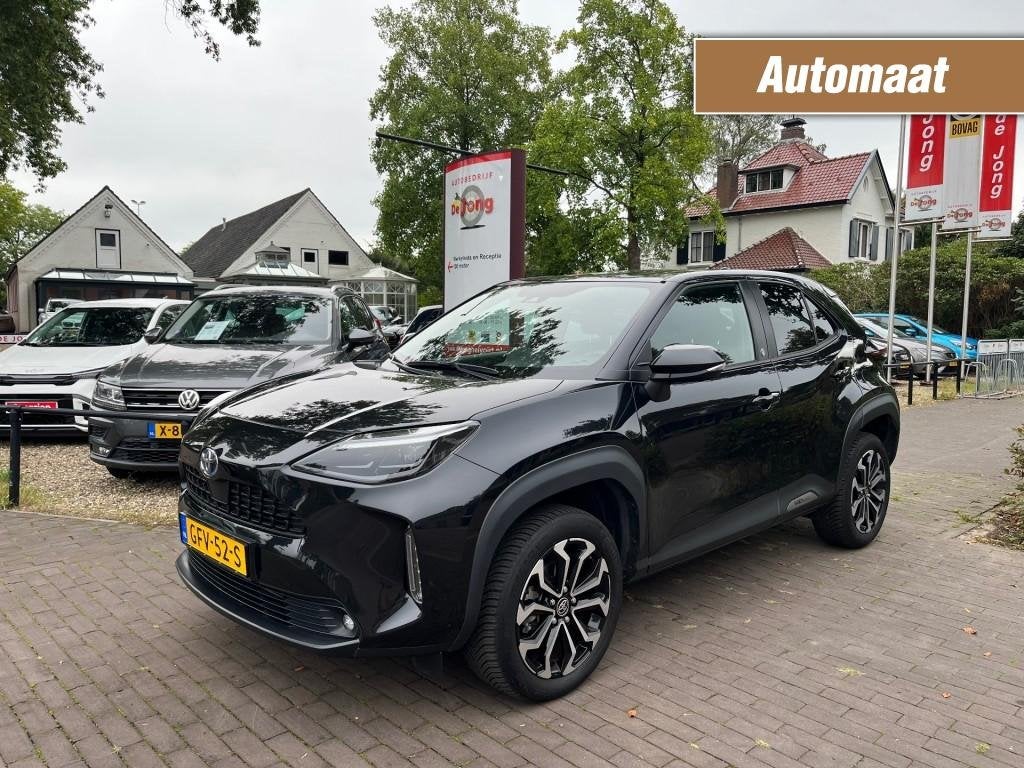 Toyota YARIS CROSS 1.5 HYBRID DYNAMIC AUTOMAAT / NAVI / CARP, Gebruikt, Adaptive Cruise Control, Zwart, 1490 cc