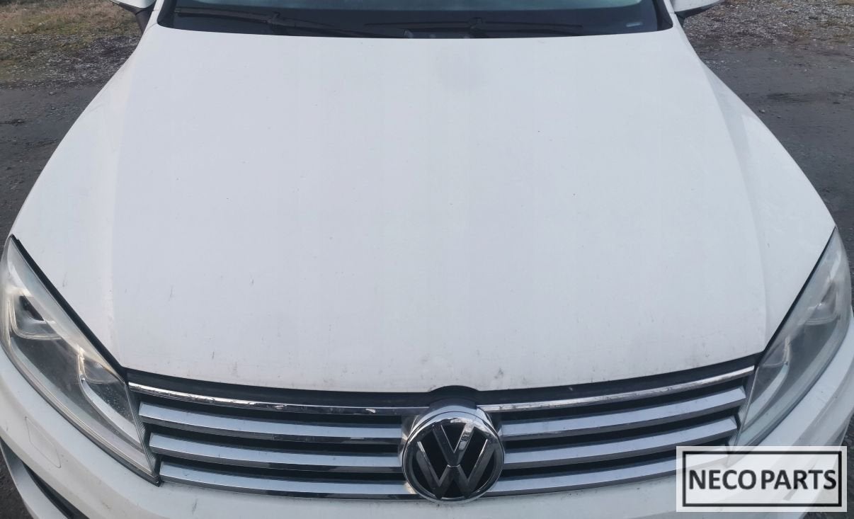 VW TOUAREG II 7P FACELIFT MOTORKAP LC9A ALLES LEVERBAAR!!!, Gebruikt, Volkswagen, -, Ophalen of Verzenden