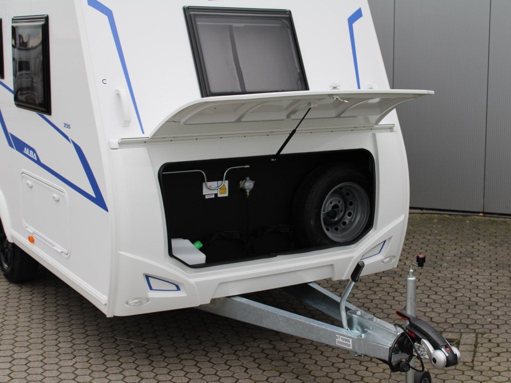 Caravelair Alba 390 Dwars bed - Lichtgewicht - NIEUW 2026, Caravans en Kamperen, Caravans, Bedrijf, Treinzit, 4 tot 5 meter, Caravelair