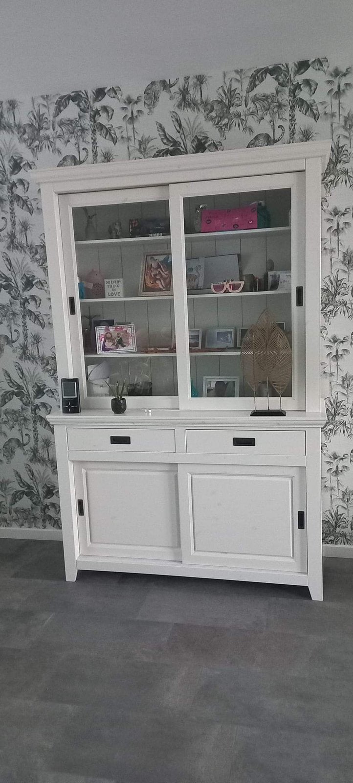 Buffetkast, Huis en Inrichting, Kasten | Buffetkasten, Ophalen, Zo goed als nieuw, 25 tot 50 cm, 200 cm of meer
