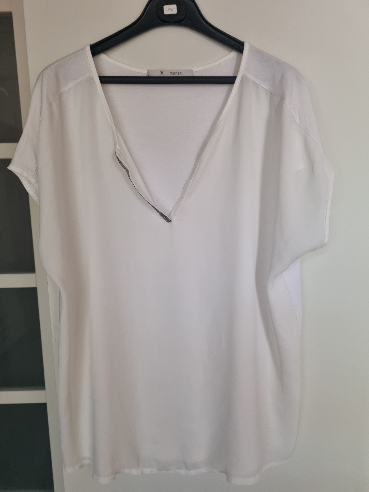 Monari shirt , maat 44-46, Kleding | Dames, Monari, Beige, Maat 42/44 (L), Ophalen of Verzenden