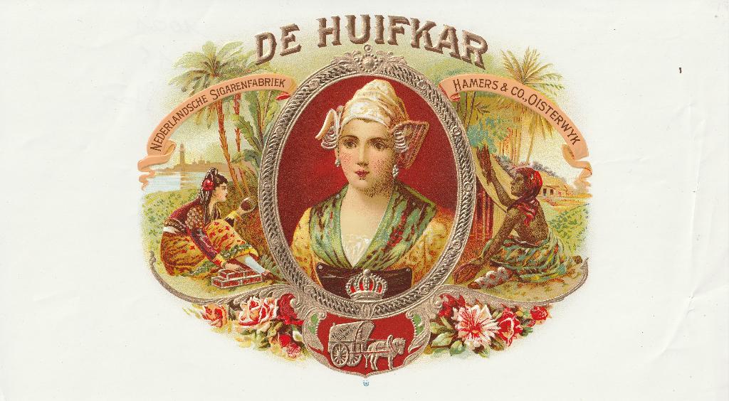 etiket   R -  433    sigarenbandjes, Ophalen of Verzenden, Zo goed als nieuw, Sigarenbandjes