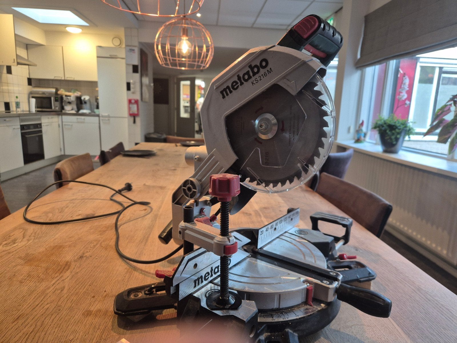 Afkortzaag, Doe-het-zelf en Verbouw, Gereedschap | Zaagmachines, Ophalen of Verzenden