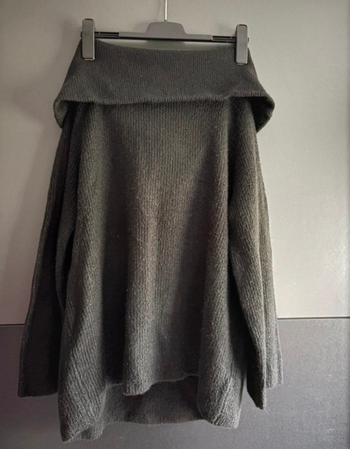 Zwarte Off-Shoulder Trui Maat L, Ophalen of Verzenden, Gedragen, Maat 42/44 (L), Zwart