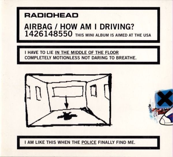 Radiohead – Airbag / How Am I Driving?, Ophalen of Verzenden, Zo goed als nieuw, Poprock