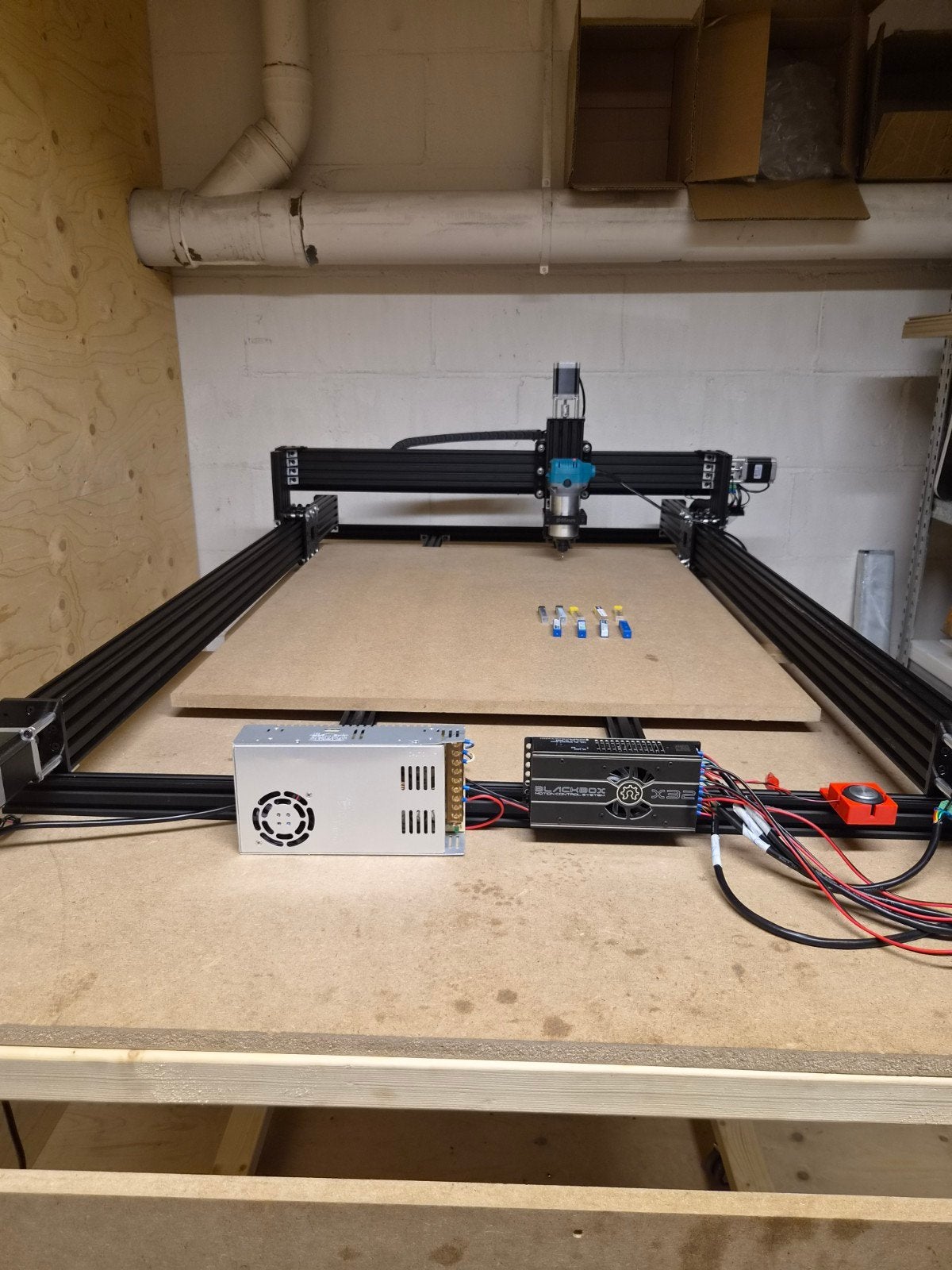 cnc freesmachine 1500x1000mm, Ophalen of Verzenden, Zo goed als nieuw, Elektrisch