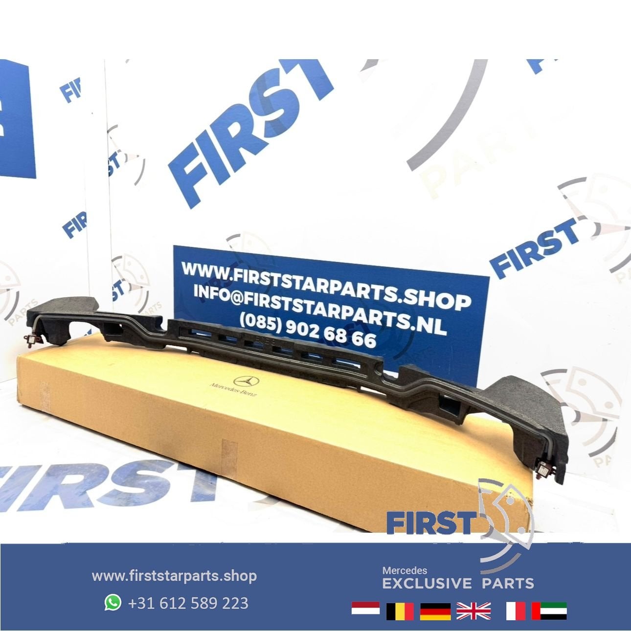 W253 GLC63 BUMPER SCHOKDEMPER VOORBUMPER A2538852002 BUMPER, Auto-onderdelen, Gebruikt, -, Ophalen of Verzenden, -