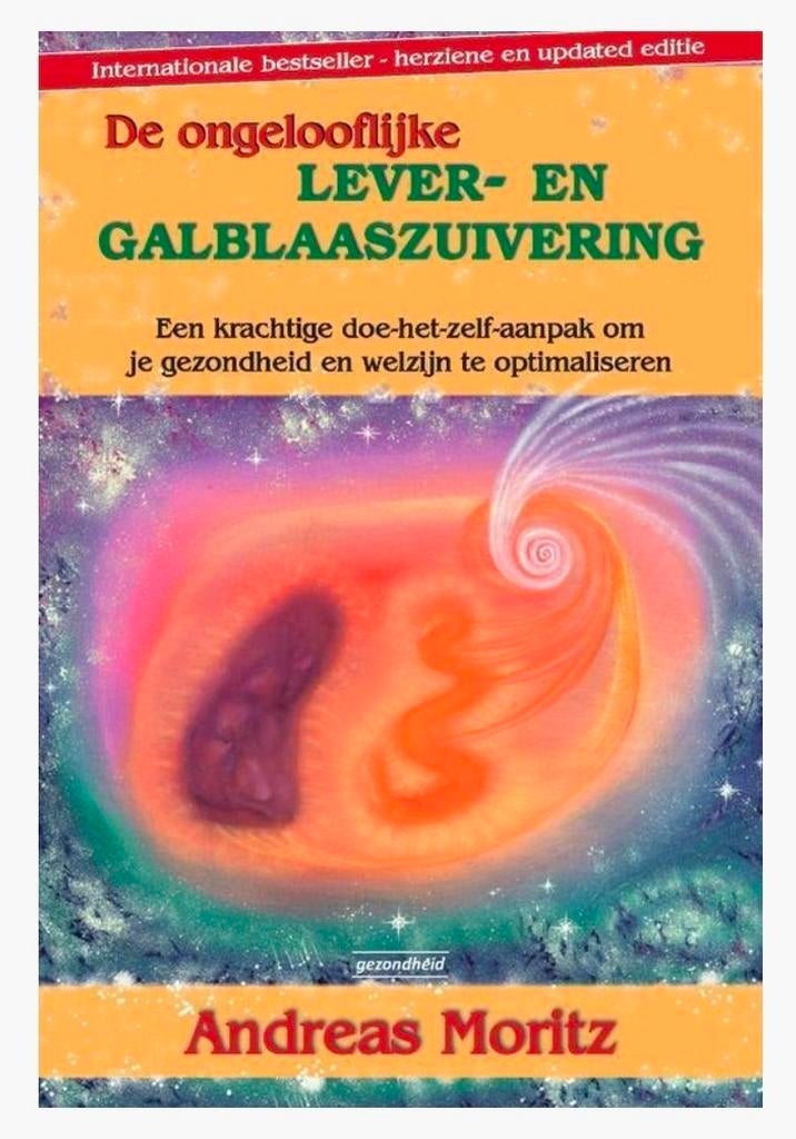Andreas Moritz Lever- en Galblaaszuivering, Ophalen of Verzenden, Zo goed als nieuw, Kruiden en Alternatief, Andreas Moritz