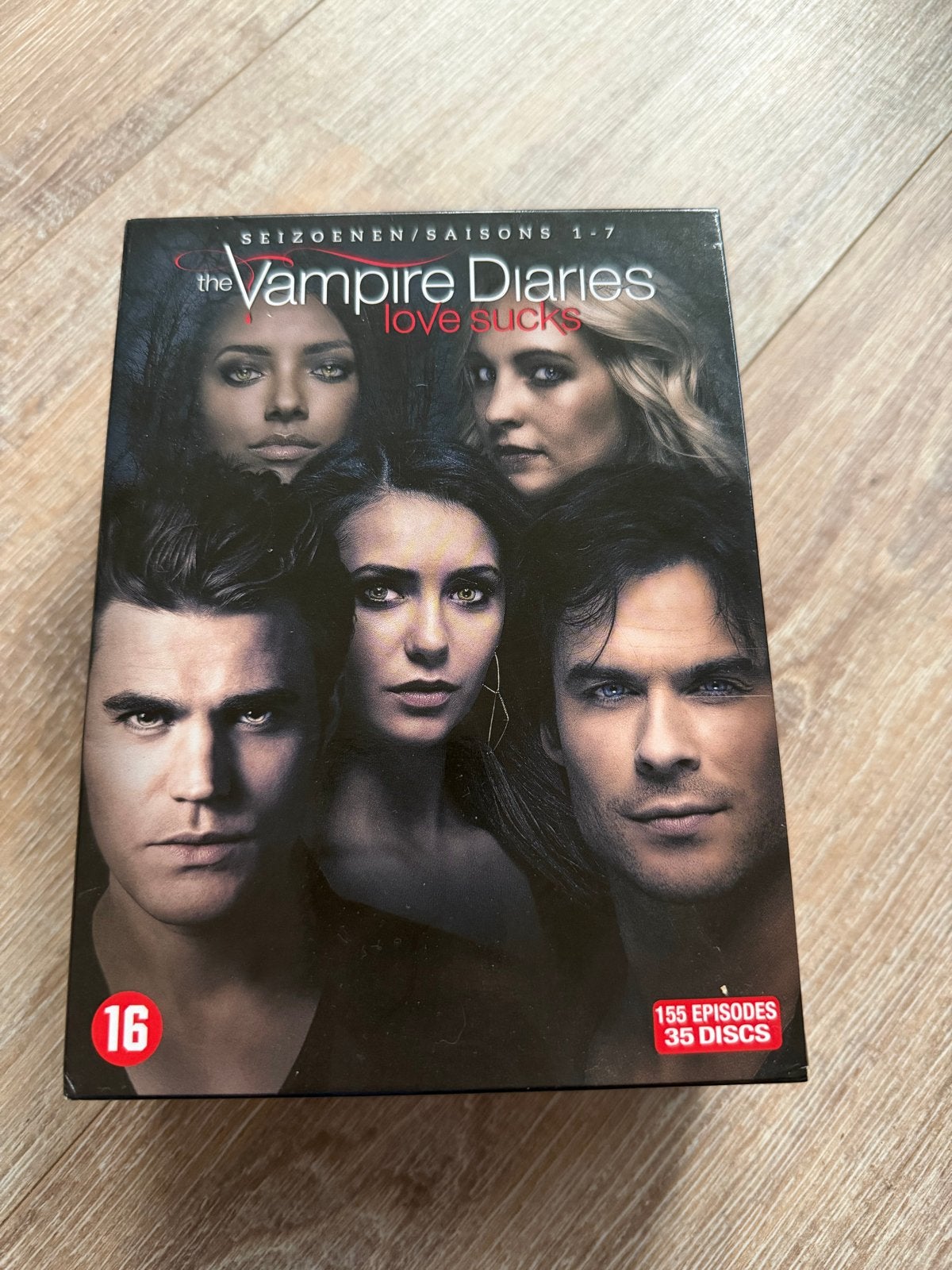 The Vampire Diaries - Seizoenen 1-7 DVD Boxset, Engels, Vanaf 16 jaar, Seizoen 1, Nederlands