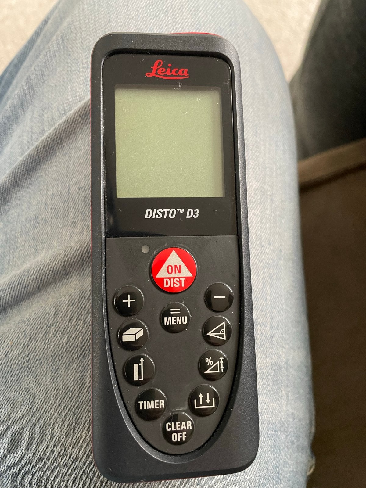 Leica DISTO D3 Laser Afstandsmeter - Zo goed als nieuw, Ophalen of Verzenden, Zo goed als nieuw, Afstand