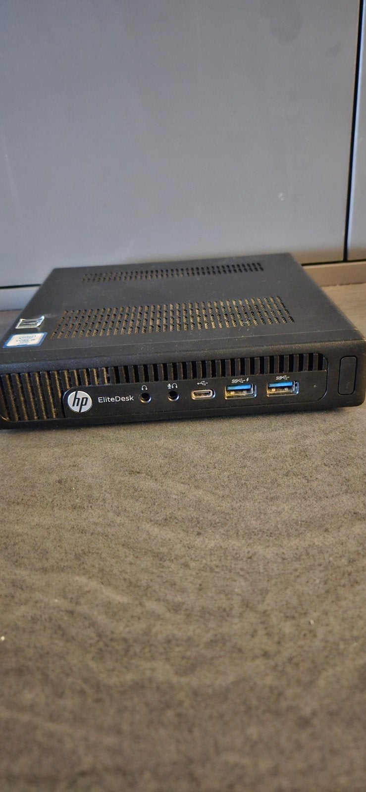 HP EliteDesk Mini PC - Compacte Desktop (geen adapter), Computers en Software, Desktop Pc's, Ophalen, Gebruikt, HP