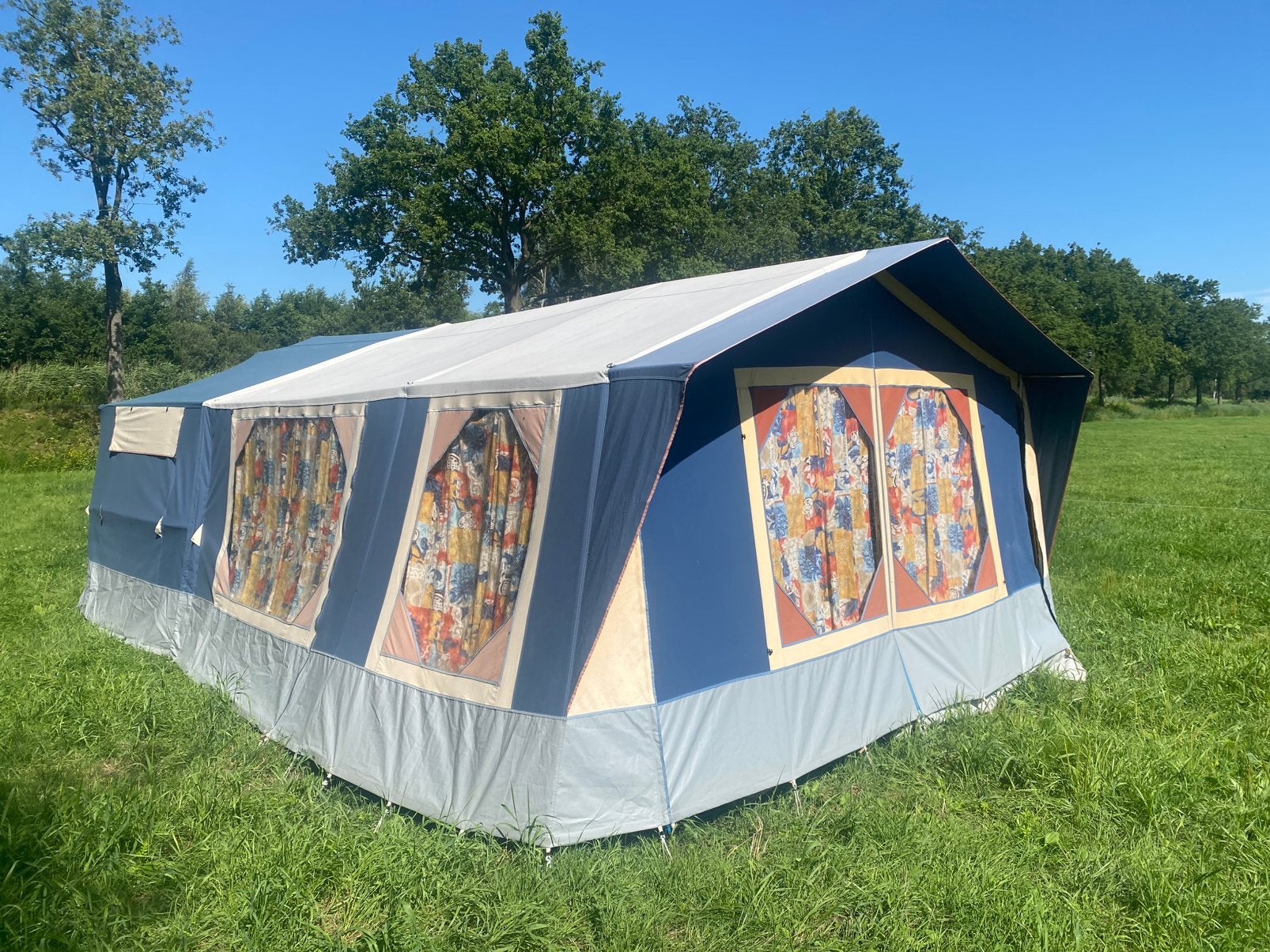 Conway vouwwagen, Caravans en Kamperen, Vouwwagens, Meerkleurig, Aanwezig, Tot en met 4, Ophalen