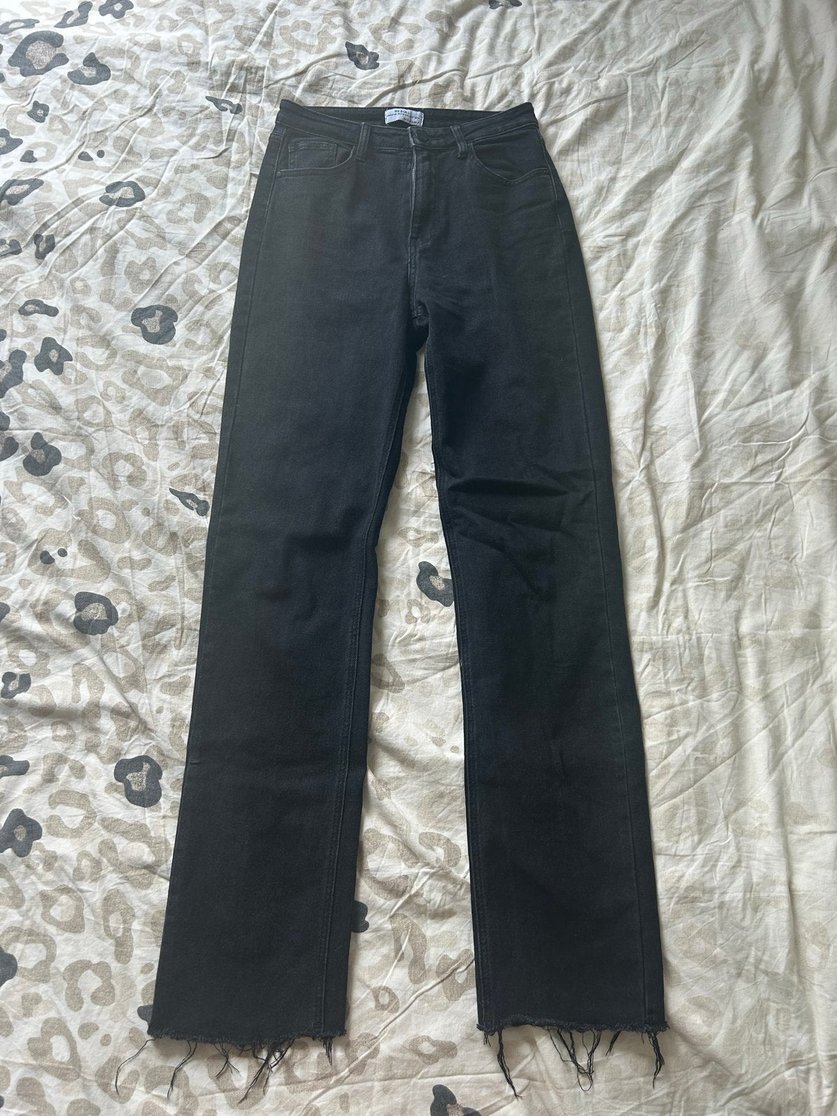 Redial extra lange straight jeans (tall) maat 38, Ophalen of Verzenden, Gedragen, Zwart, W30 - W32 (confectie 38/40)