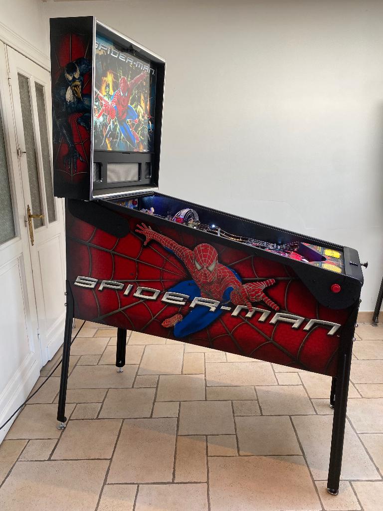 Flipperkast - Spider-Man - Stern, Verzamelen, Automaten | Flipperkasten, Gebruikt, Elektronisch, Stern, Ophalen of Verzenden