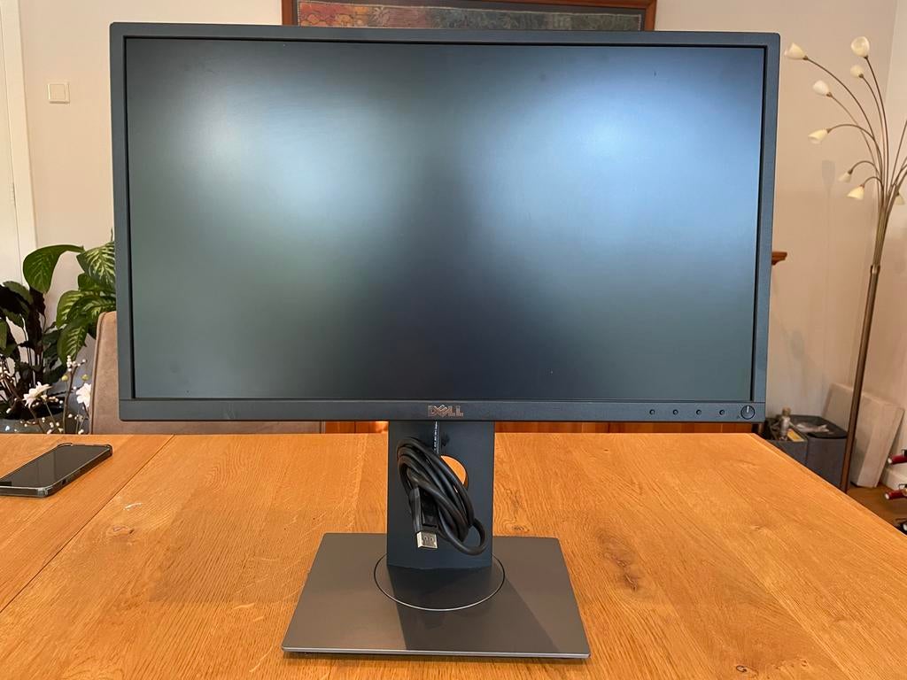 Dell P2217H Monitor - Full HD, IPS, 60Hz, Ophalen, IPS, In hoogte verstelbaar, Full HD