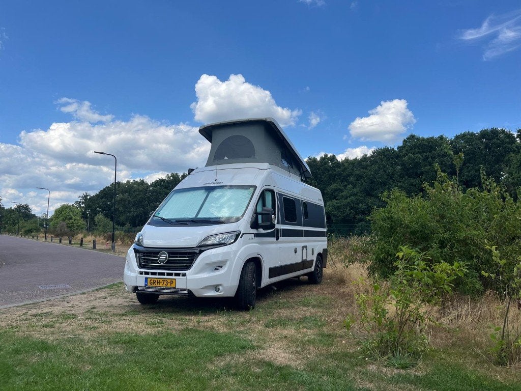 Hymer Grand Canyon, 2021, eerste eigenaar, slechts 29.475km, Buscamper of Camperbus, Ringverwarming, Fiat, Particulier