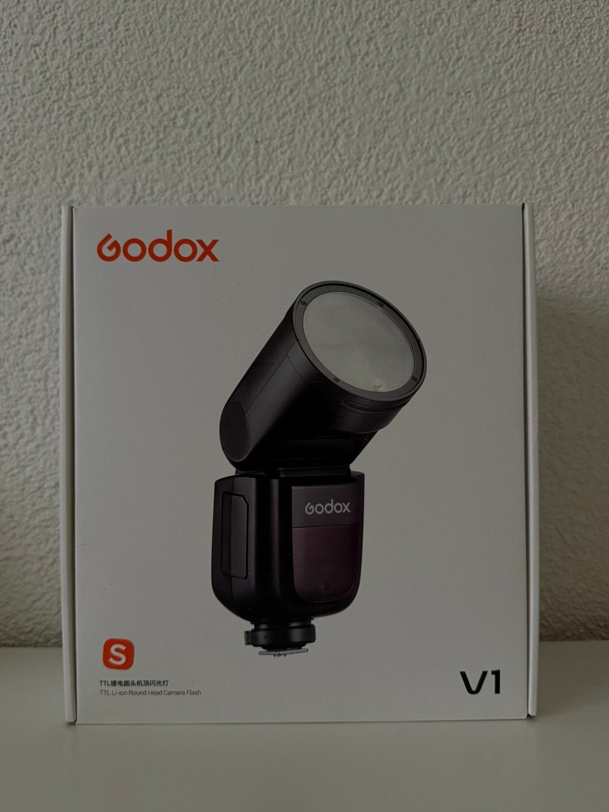 Godox Speedlite V1 Sony, Audio, Tv en Foto, Fotografie | Flitsers, Ophalen of Verzenden, Zo goed als nieuw, Canon