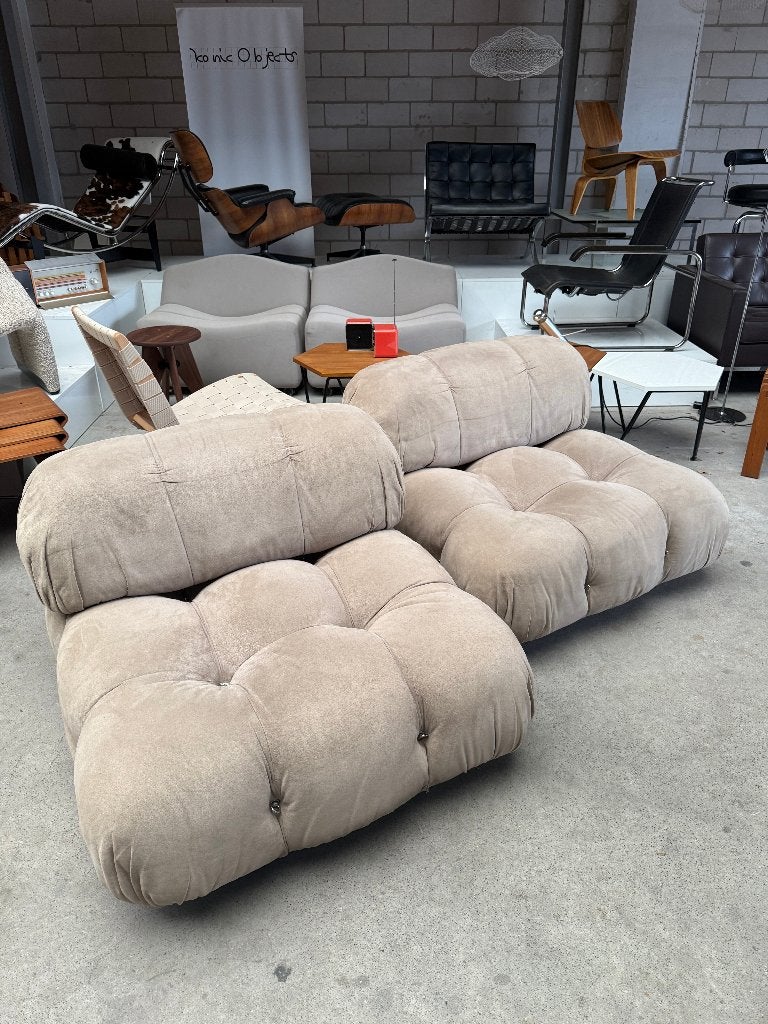 Camaleonda Sofa van Mario Bellini voor B&B Italia (2 delen), Ophalen, Gebruikt, Vintage, Tweepersoons