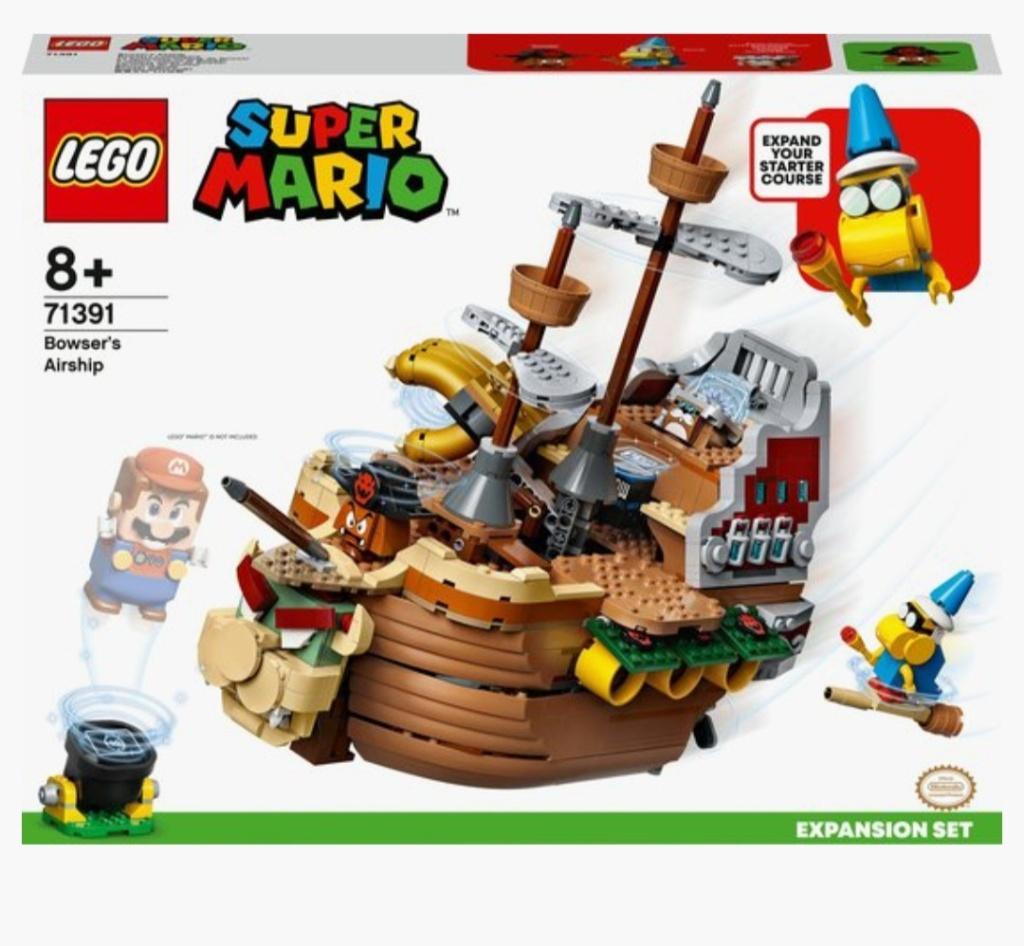Bowser schip mario lego, Compleet, Overige thema's, Lego, Ophalen of Verzenden