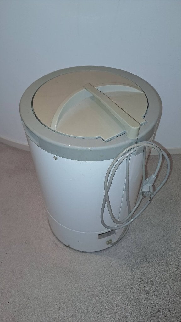 Vintage Miele centrifuge - Wit/Grijs, Witgoed en Apparatuur, Ophalen, Gebruikt, Minder dan 85 cm, Bovenlader