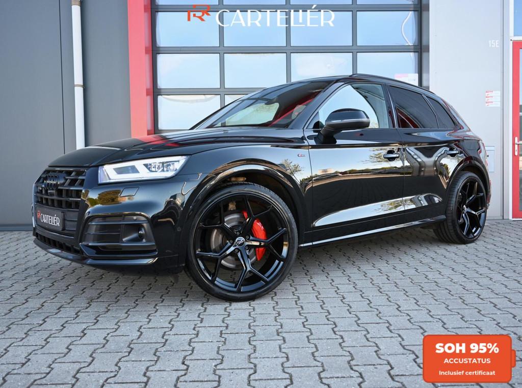 Audi Q5 55 TFSI e S-Line Quattro Competition 367PK | Luchtve, Auto's, Automaat, 2005 kg, Zwart, 4 cilinders