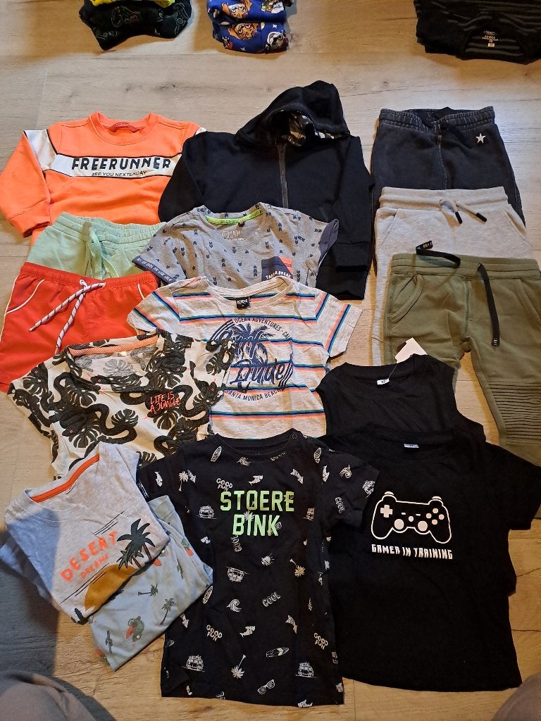 Kledingpakket maat 92 jongen, Ophalen of Verzenden, Gebruikt, Maat 92