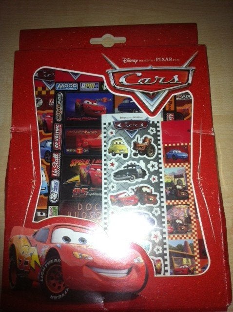 CARS stickerbox *~~nieuw~~*, Verzenden, Nieuw, Plaatje
