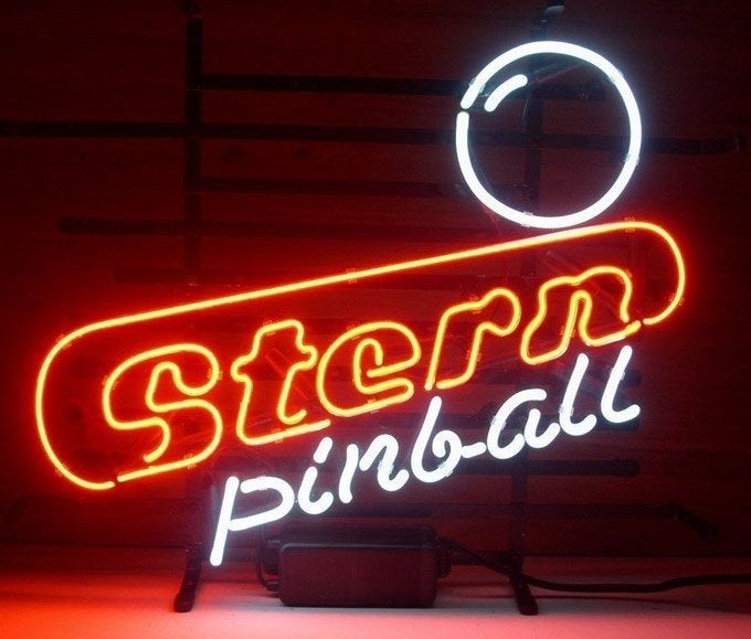 Stern pinball neon en veel andere flipper gameroom neons, Lichtbak of (neon) lamp, Nieuw, Ophalen of Verzenden, Info@americansaleshop.nl
