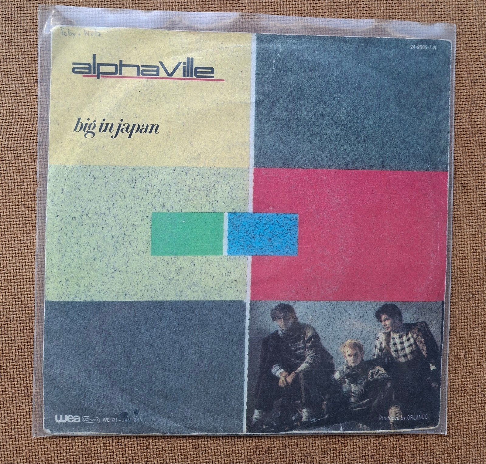 Alphaville  - Big in Japan  - Single is TOP, Ophalen of Verzenden, Gebruikt, 7 inch, Pop