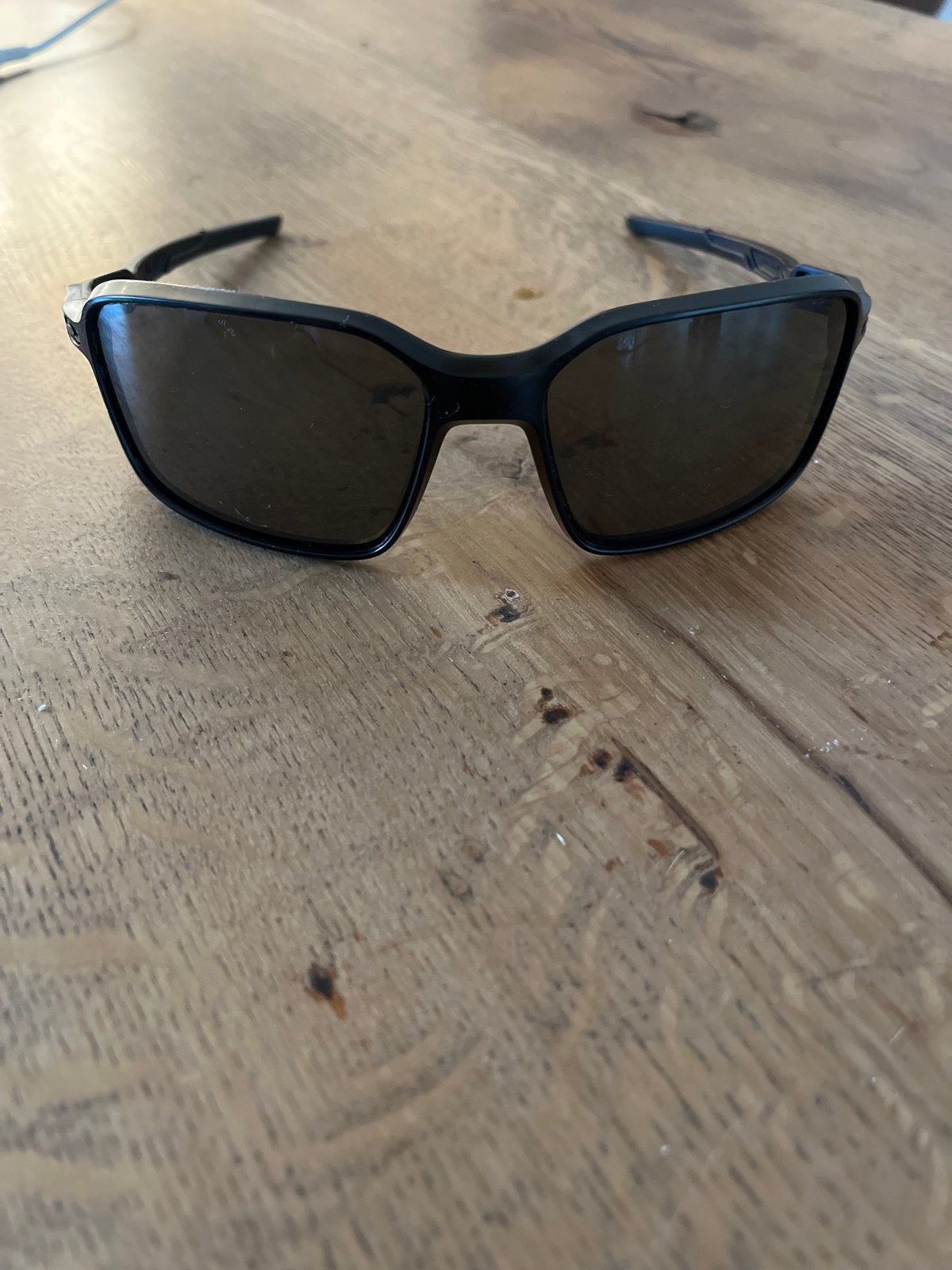 Oakley Syphon Zonnebril - Zwart, Zo goed als nieuw, Zonnebril, Zwart, Ophalen of Verzenden, Zo goed als nieuw