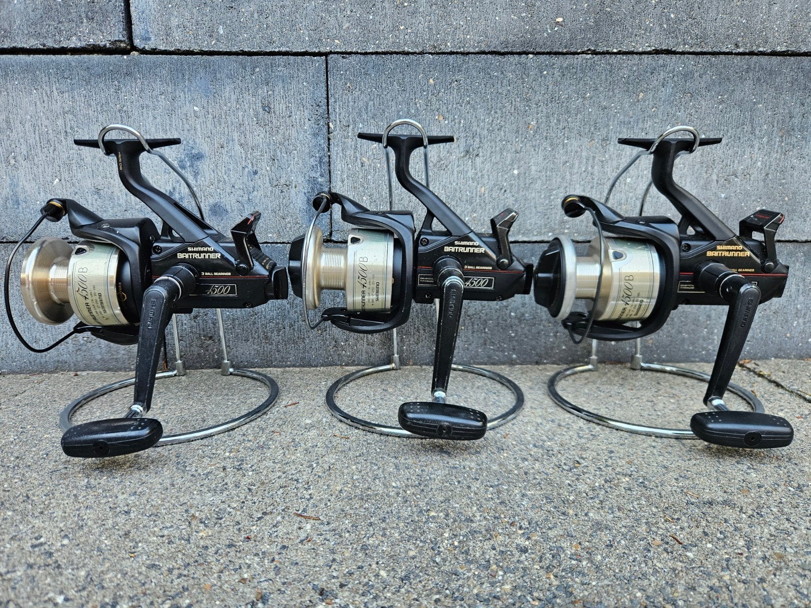 3 Shimano 4500B, Ophalen of Verzenden, Zo goed als nieuw, Molen
