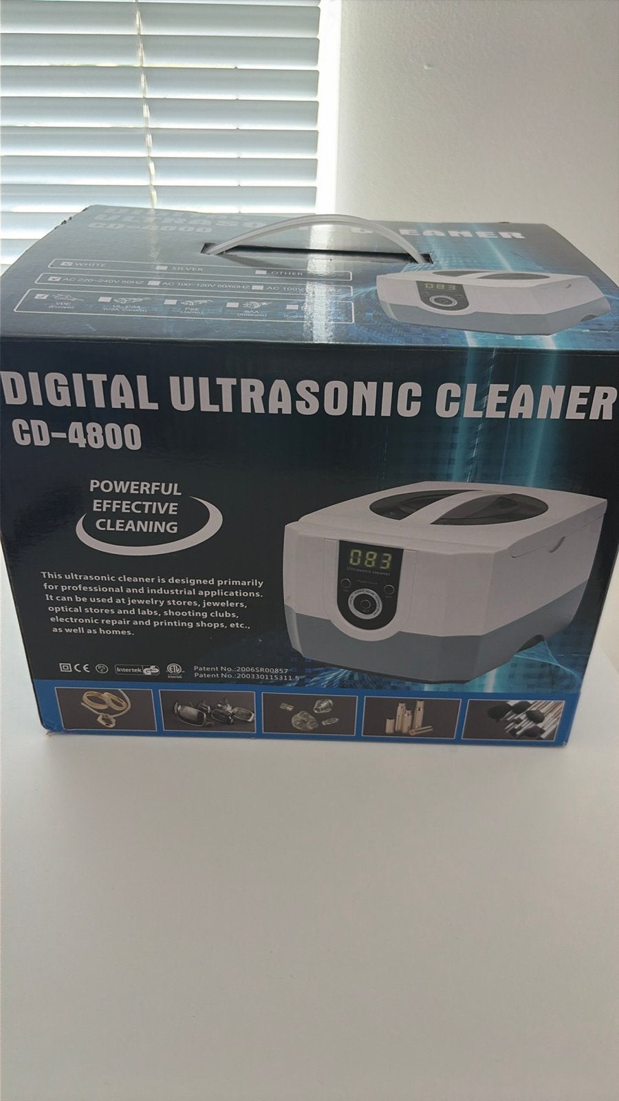 Digitale Ultrasone Reiniger CD-4800, Doe-het-zelf en Verbouw, Reinigingsmachines, Ophalen of Verzenden, Nieuw
