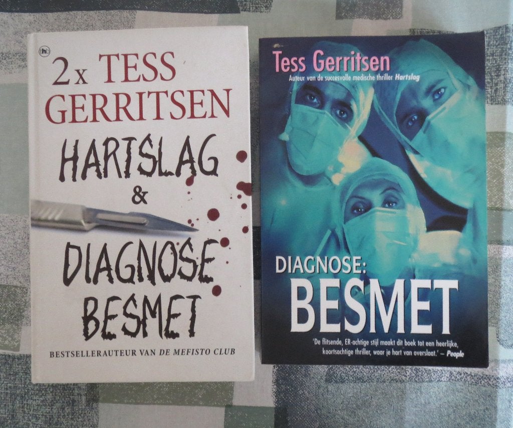Thrillers van Tess Gerritsen Vaste prijs per stuk € 3,00, Ophalen of Verzenden, Gelezen