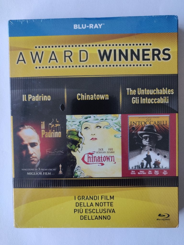 The Untouchables Chinatown The Godfather Blu-ray SEAL, Ophalen, Nieuw in verpakking, Blu-ray